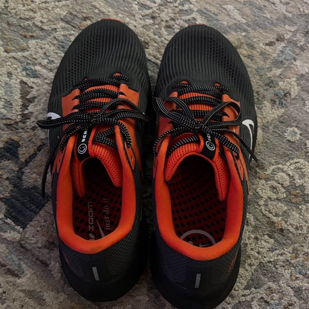Nike Bengals Black and Orange gym shoe